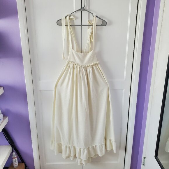 Free People Pinafore Cotton Dress - Picture 1 of 6